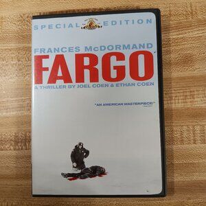 FARGO 1996 DVD Special Ed Coen Brothers Frances McDormand Cult Classic Comedy VG